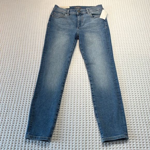 NWT DL1961 DL Performance Mid Rise Florence Skinny Size 27 - Picture 7 of 16